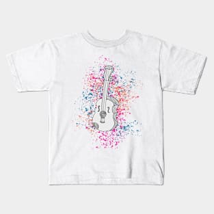 Colorful Violin Kids T-Shirt